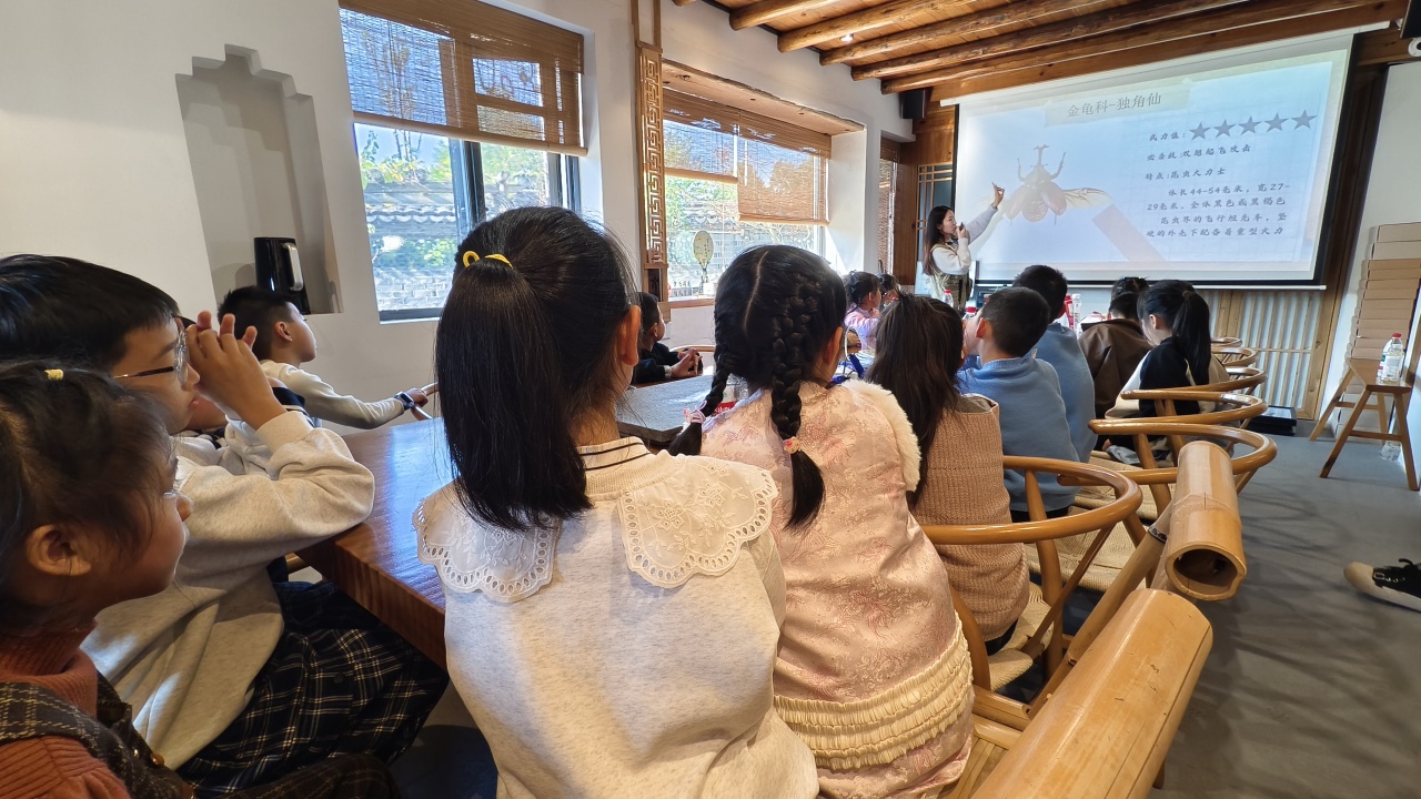 生物多样性研学再进龙港三园社区,助力青少年度过多彩周末