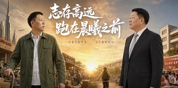 《志存高远 跑在晨曦之前》荣获华侨故事AI视频大赛铜奖